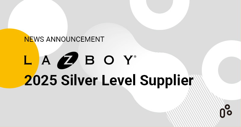 TiMOTION wins 2025 Silver Medal at La-Z-Boy's annual supplier summit.